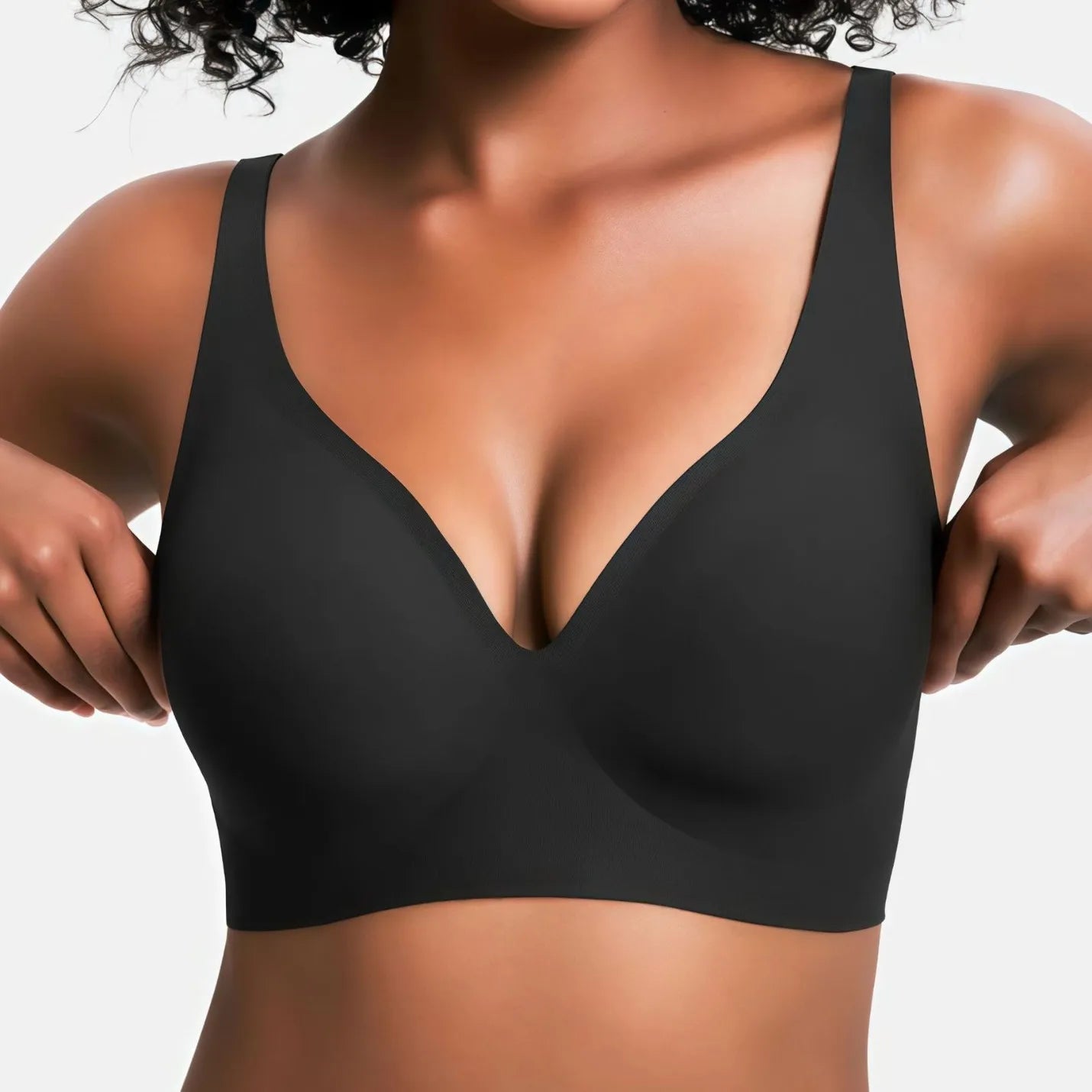 Zeriluna Seamless Wireless Bra – Natural Lift & Invisible Comfort